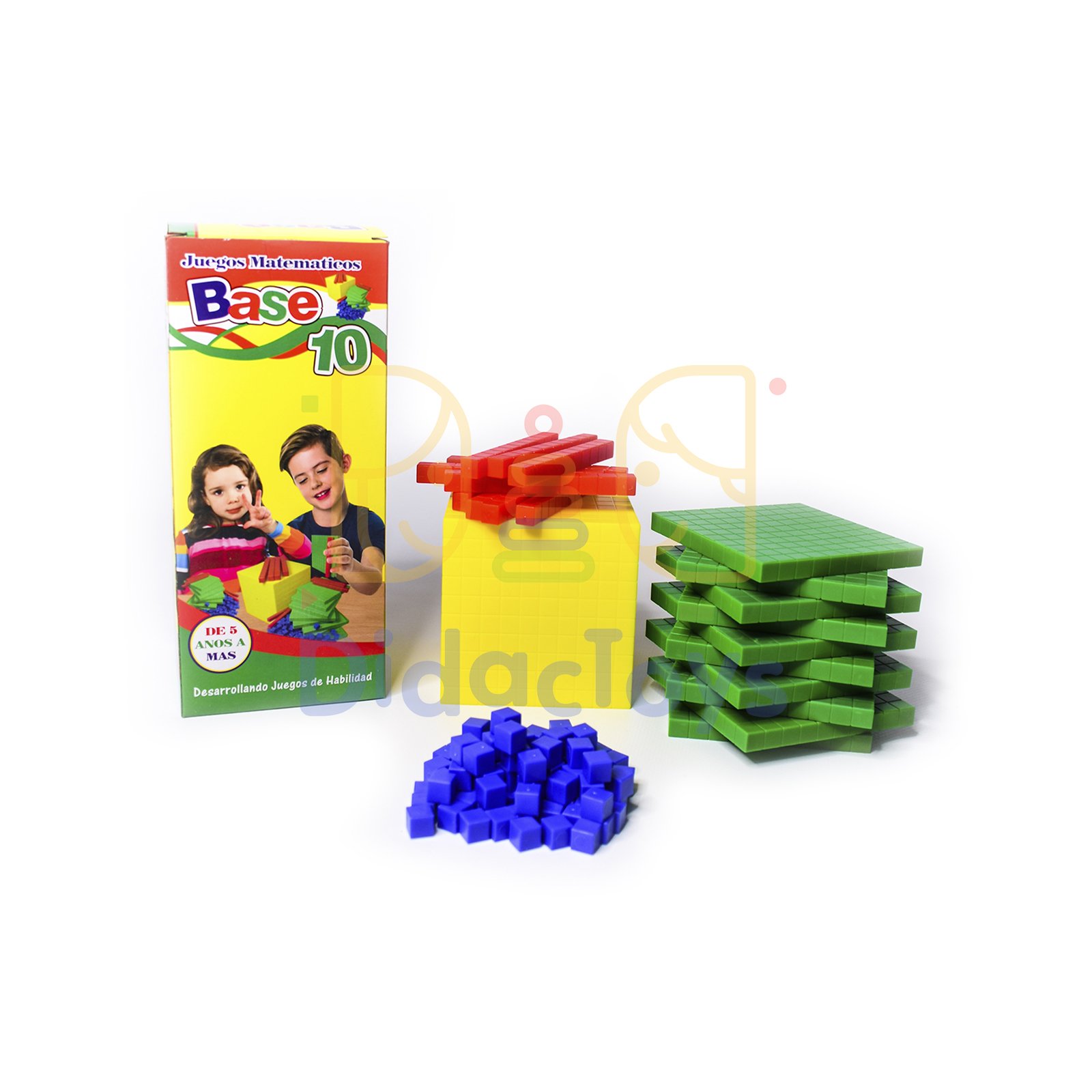 Juego Didáctico EVAFLEX Multibase Base 10 Caja - Didactoys