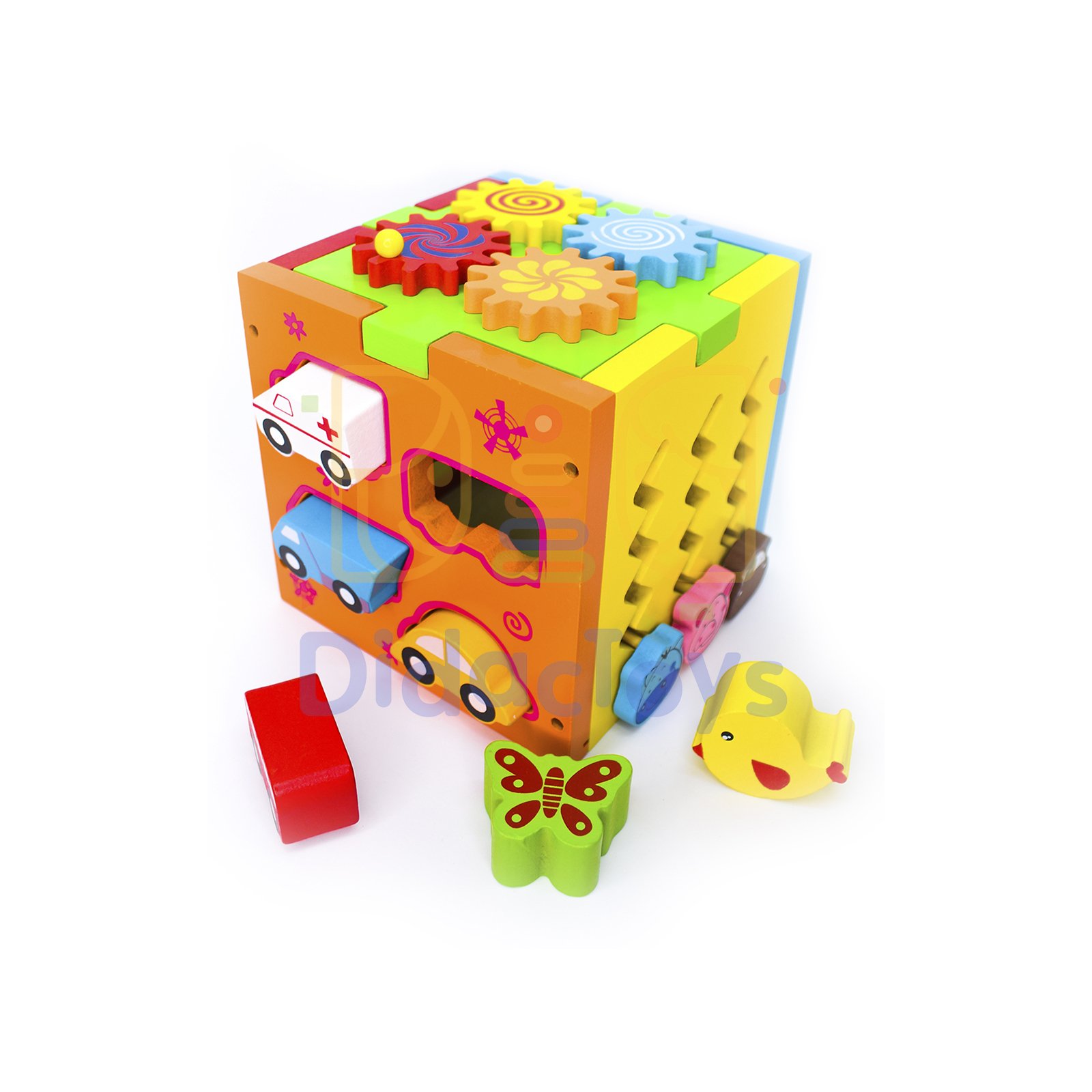JUEGO DIDÁCTICO cubo encaje