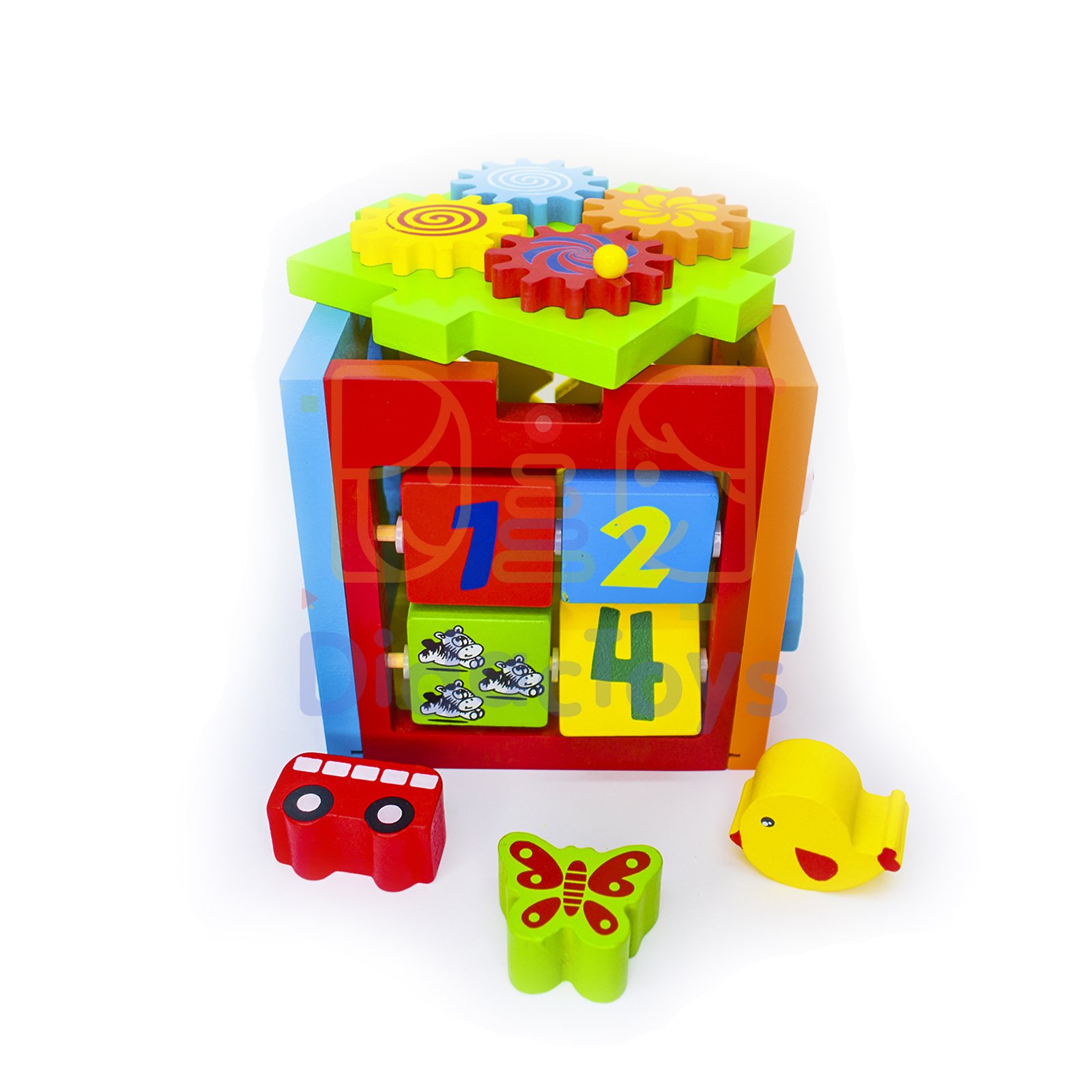 JUEGO DIDÁCTICO cubo encaje