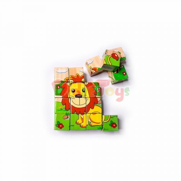 Rompecabezas cubo x 16 pcs