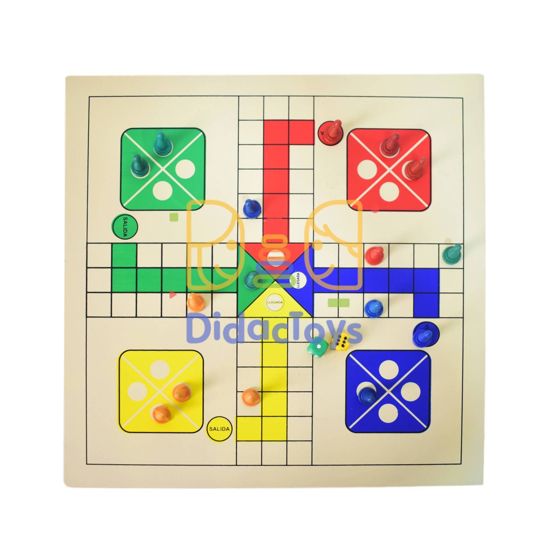 ludo de madera