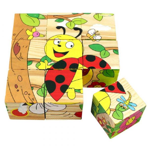 ROMPECABEZA CUBO 9 PCS