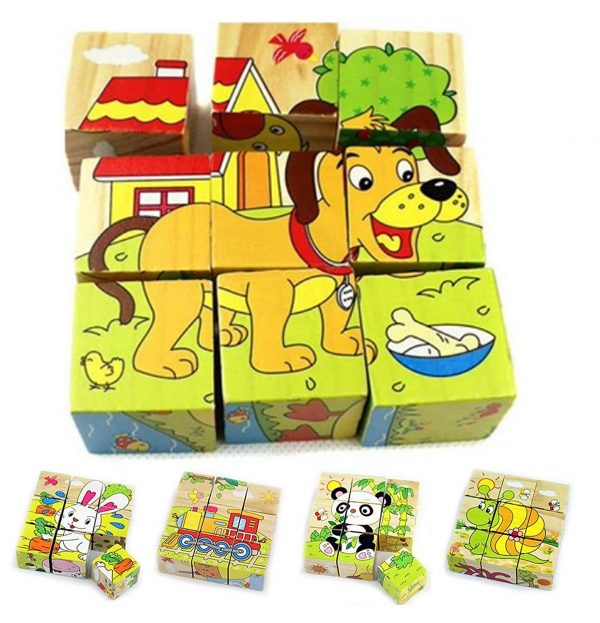 ROMPECABEZA CUBO 9 PCS