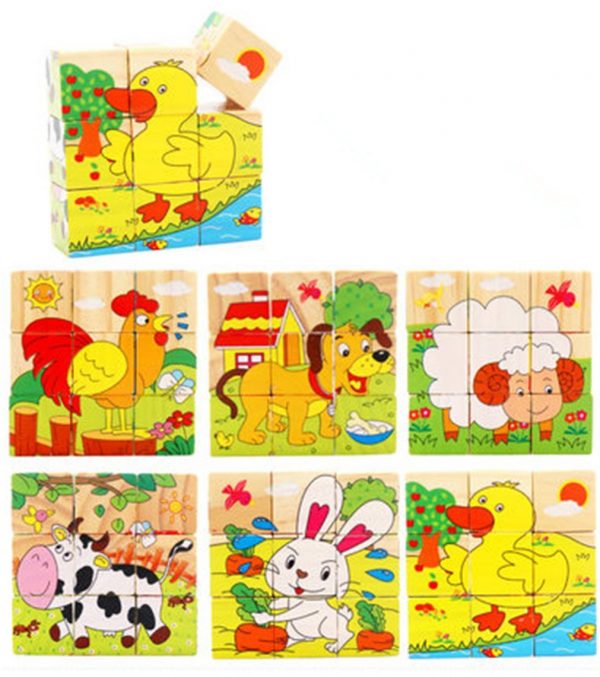 ROMPECABEZA CUBO 9 PCS