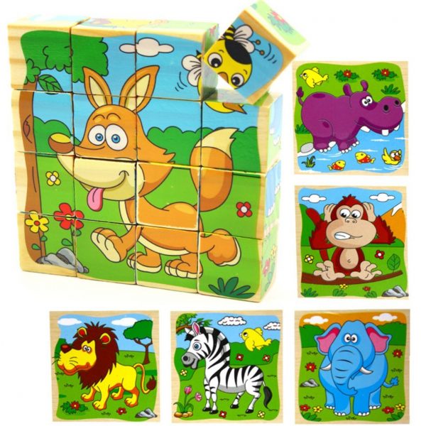 ROMPECABEZA CUBO 9 PCS