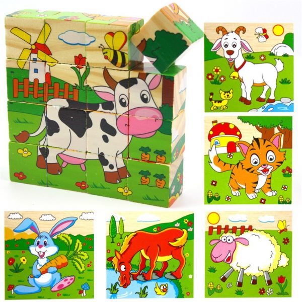 ROMPECABEZA CUBO 9 PCS