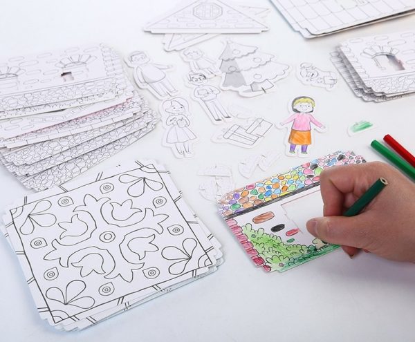 casita para pintar