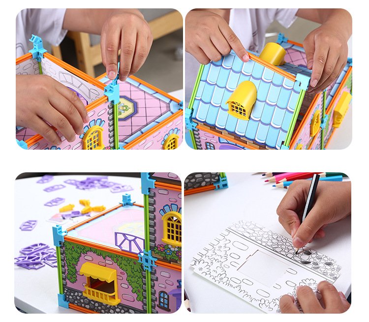 construccion para niña didactico