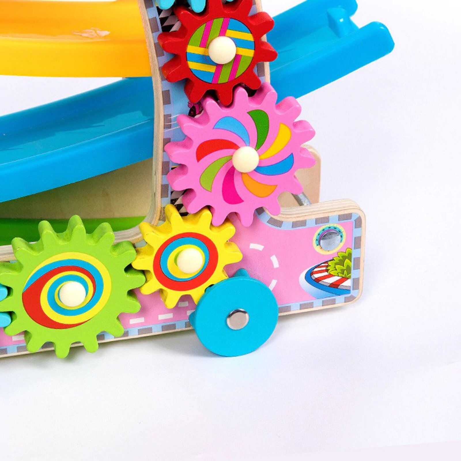 Pista de Carro en Zig Zag con Engranaje - Imagen 2