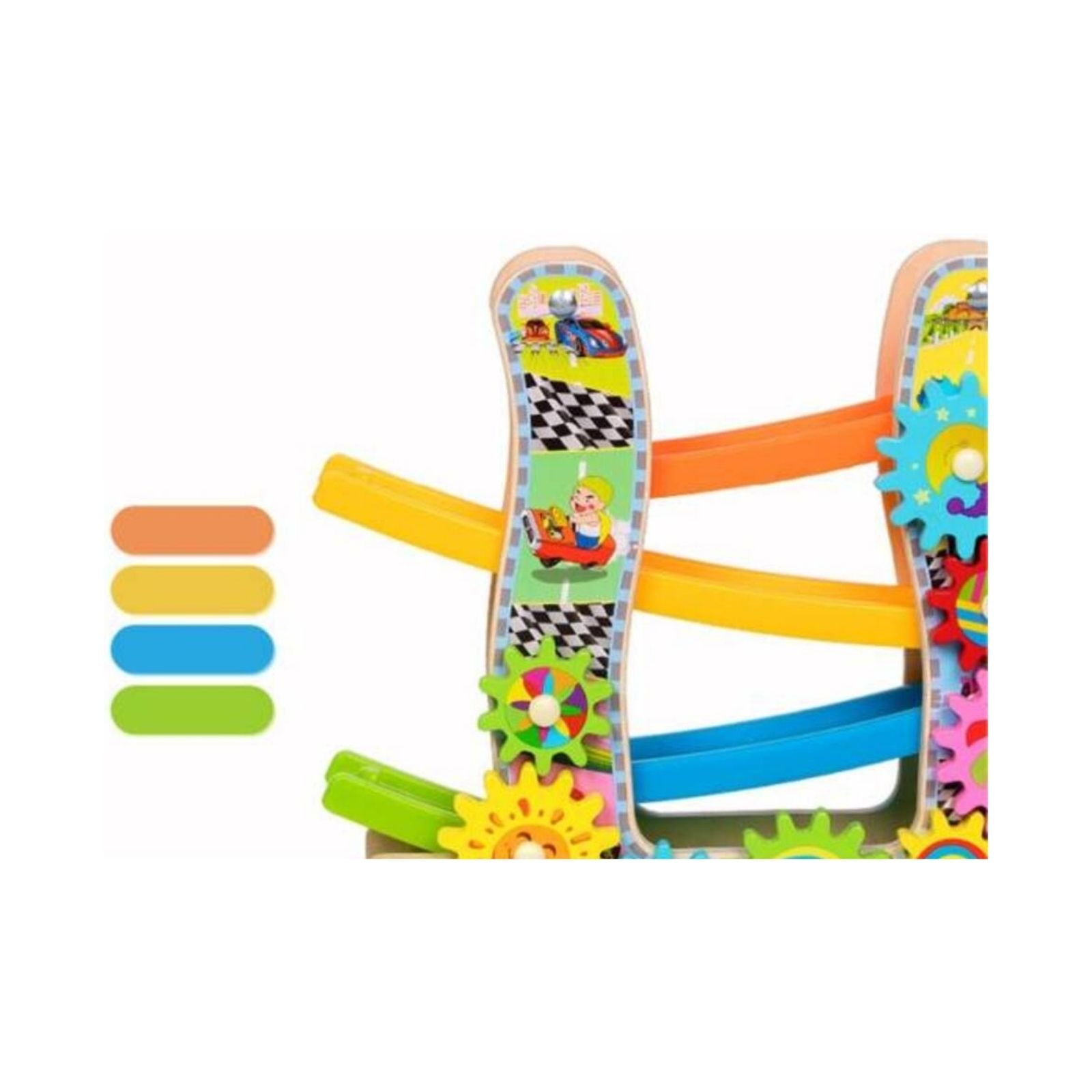 Pista de Carro en Zig Zag con Engranaje - Imagen 4