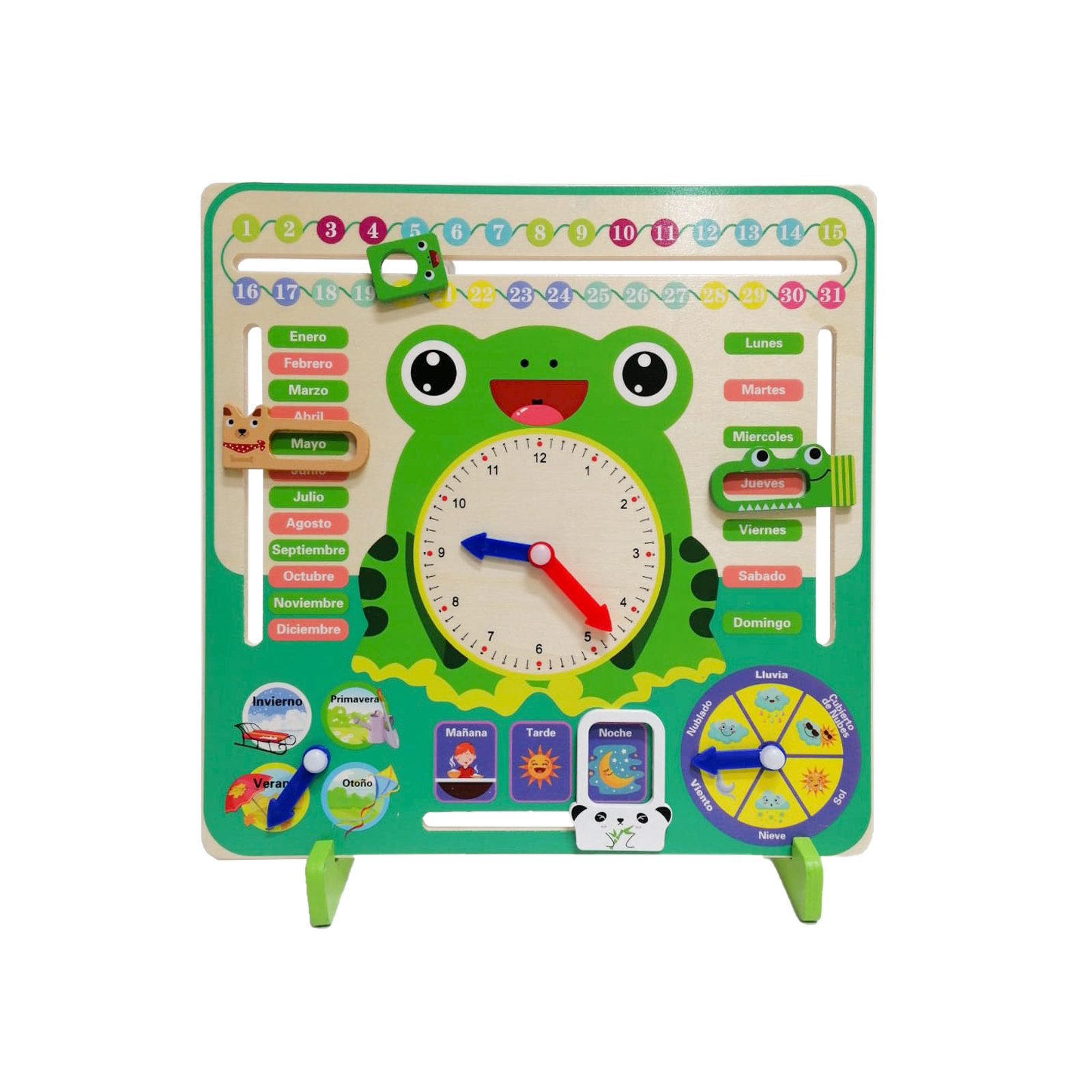 Juego Educativo Calendario Sensorial