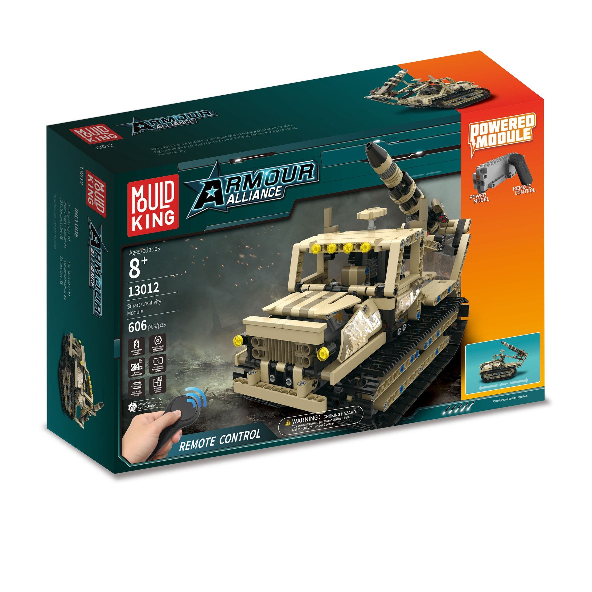 Kit de Robótica Militar War de 608 pcs - Imagen 2
