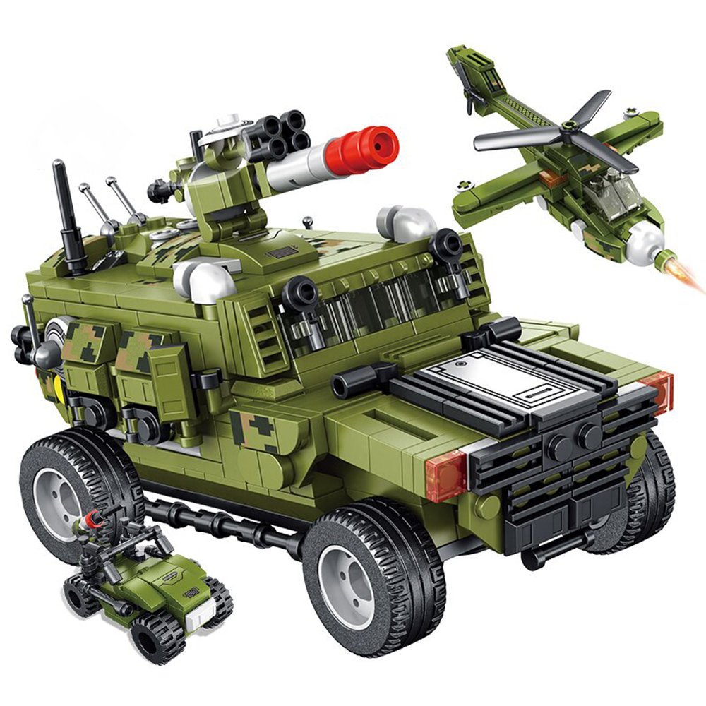 Bloques de Construcción Militar 8 en 1 - Imagen 2