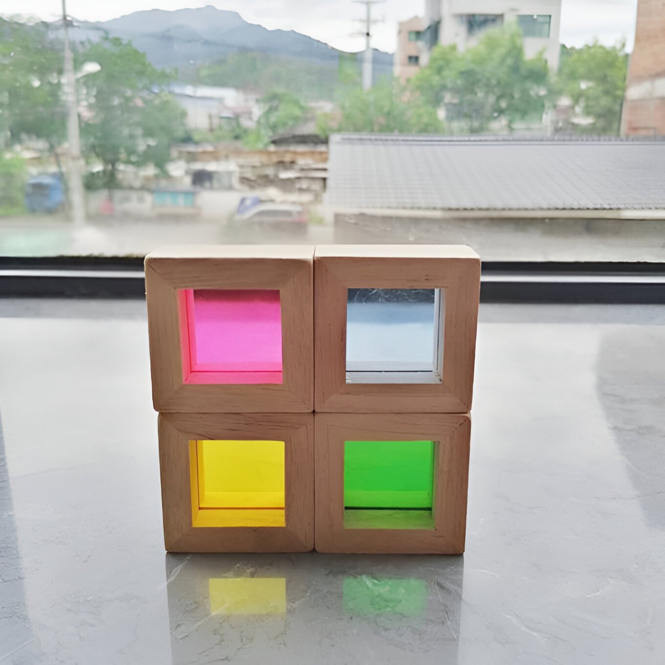 Bloques de Construcción Color Arcoíris - Imagen 6