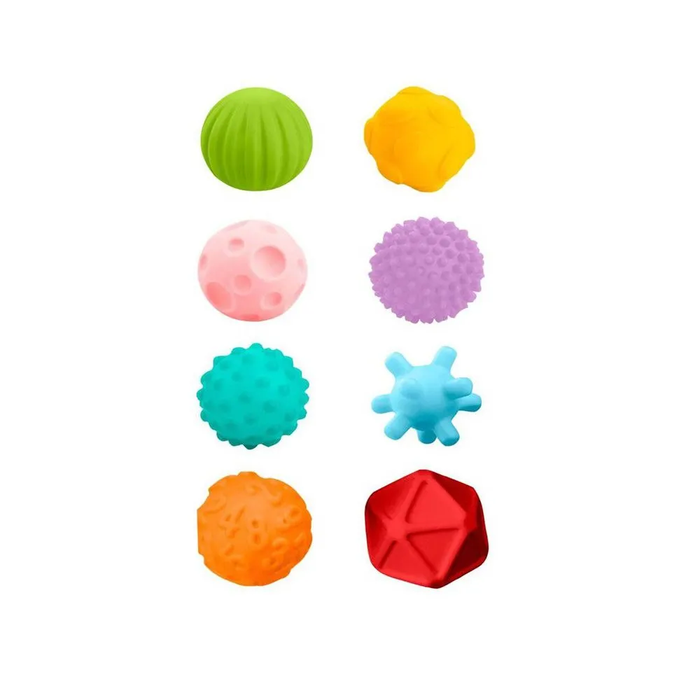 Pelota con Textura x8 - Juguete para bebé - Imagen 2
