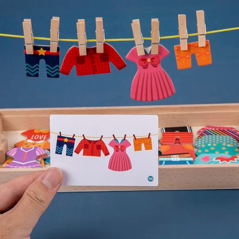 Juego Tendedero de Ropa - Imagen 5