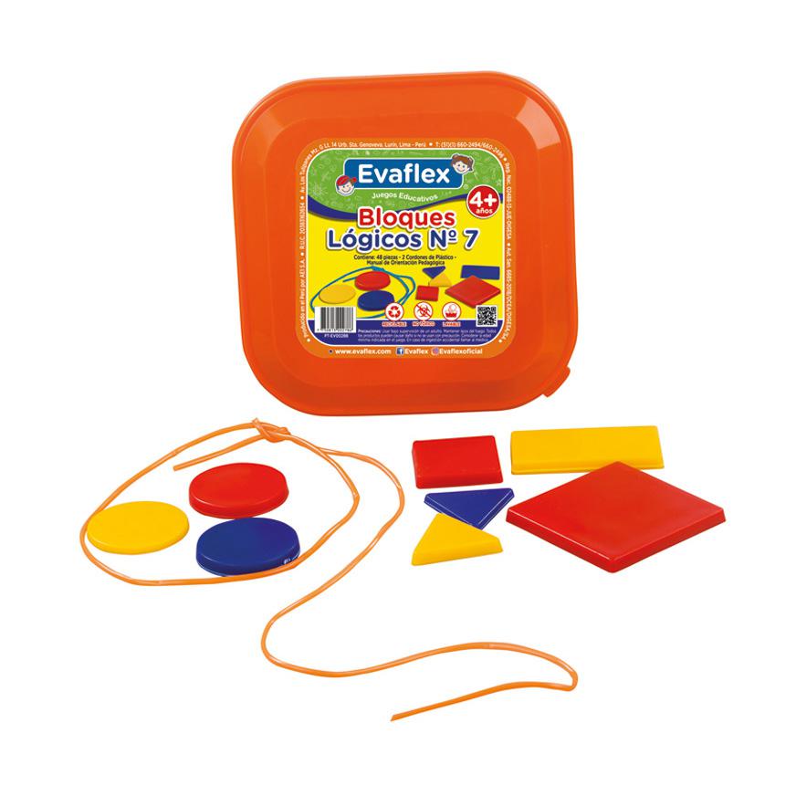 Bloques Lógicos N°7 x 48 pcs Evaflex (ECO)