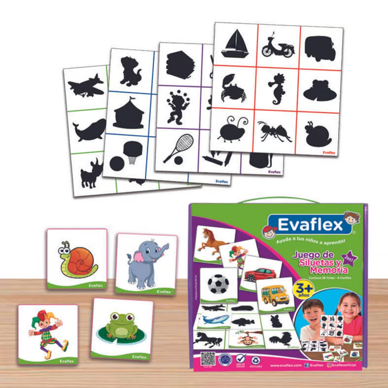 Juego de Siluetas Evaflex