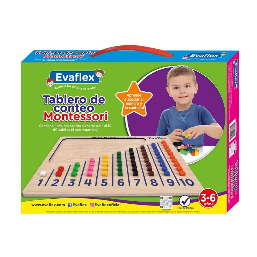 Tablero de Conteo Montessori Evaflex