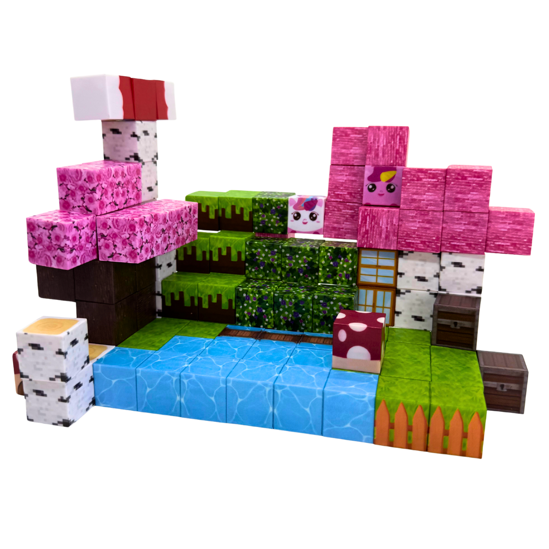 Cubos Magnéticos x 100 pcs - Imagen 2